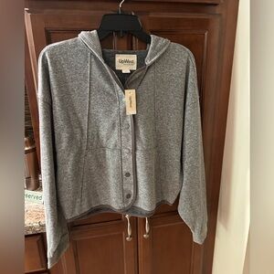 UpWest Charcoal Hooded Jacket